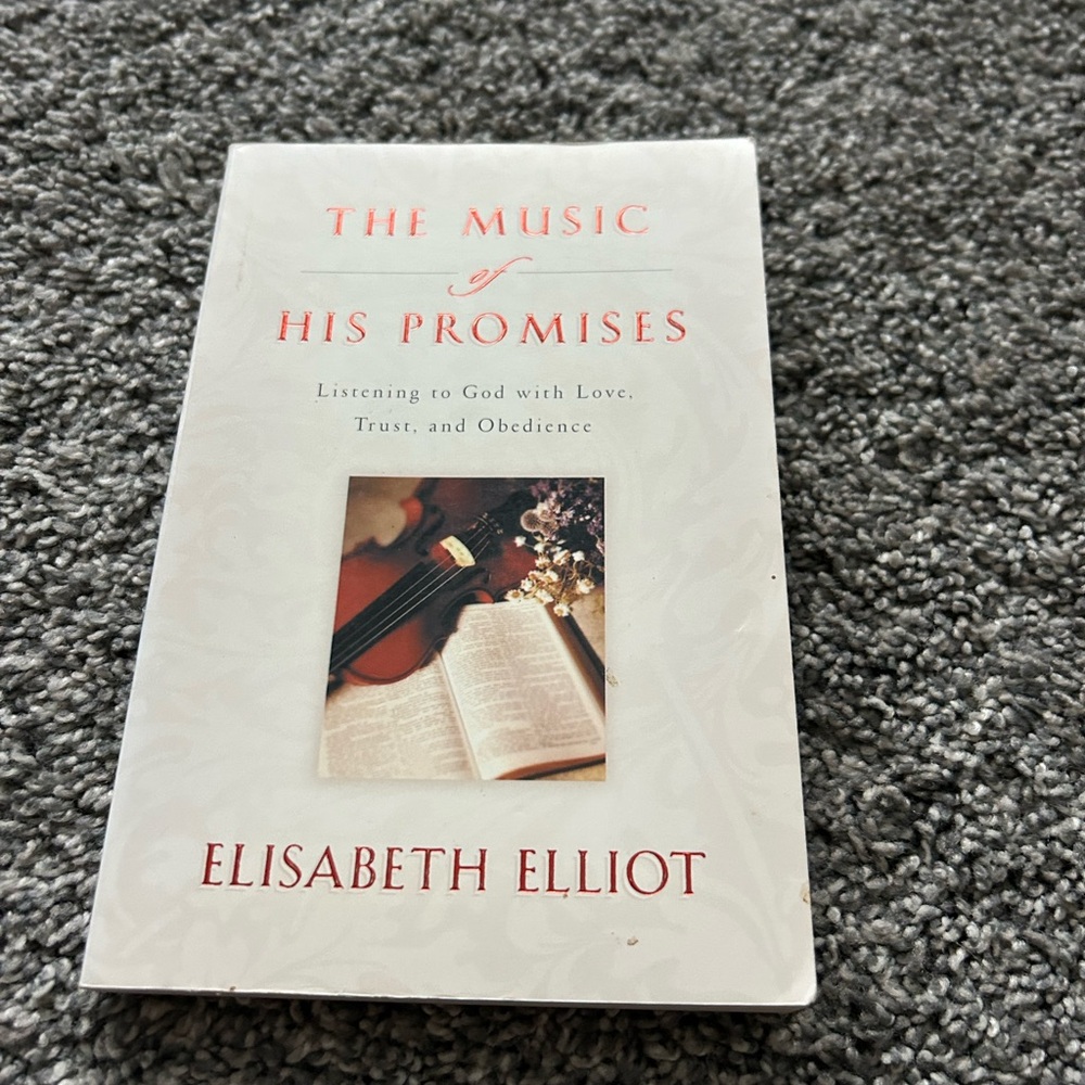 The Music of His Promises Book